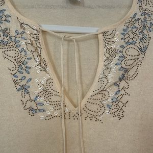 Anthro Odille Knit Top